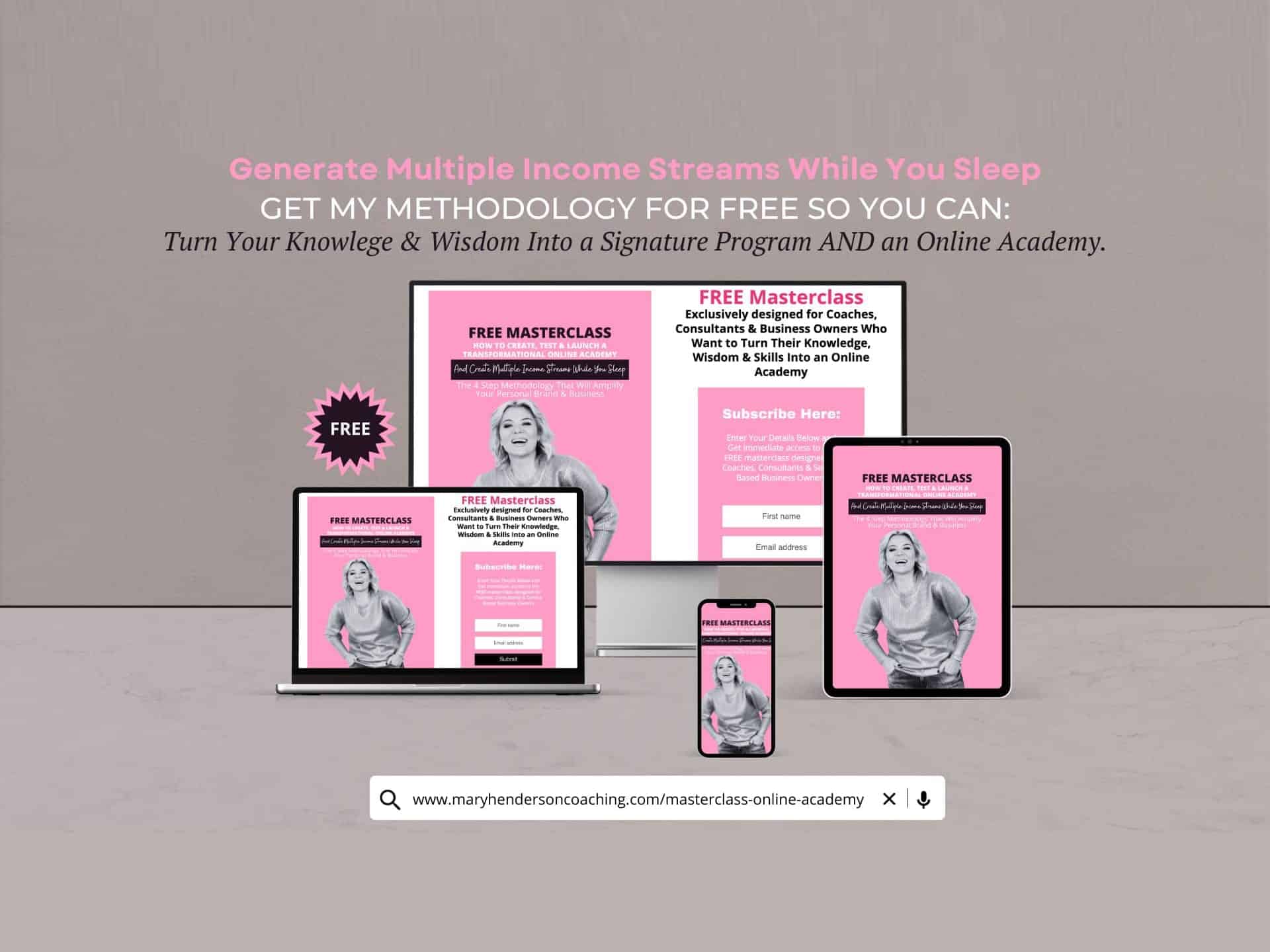 Generate Multiple Income Stream While You Sleep – Mary Henderson Generate Multiple Income Stream While You Sleep - Mary Henderson | Online Business Coach Mary Henderson Homepage