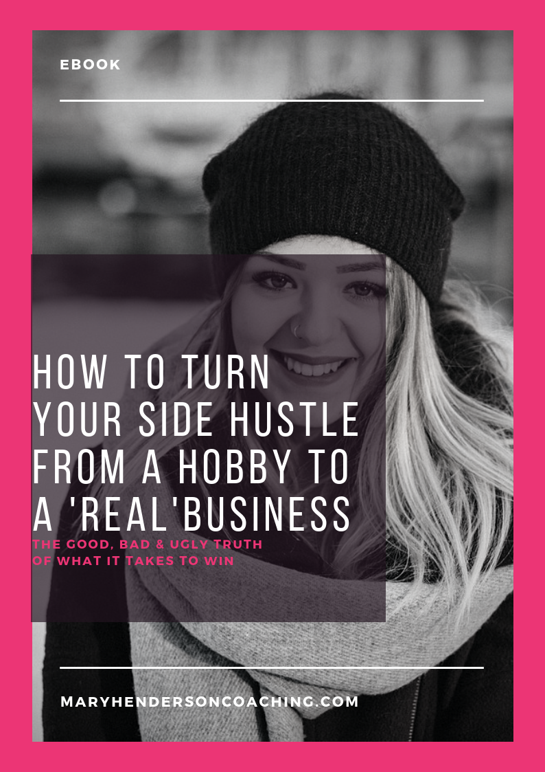 Cover : How to turn your side hassles from a hobby to real business