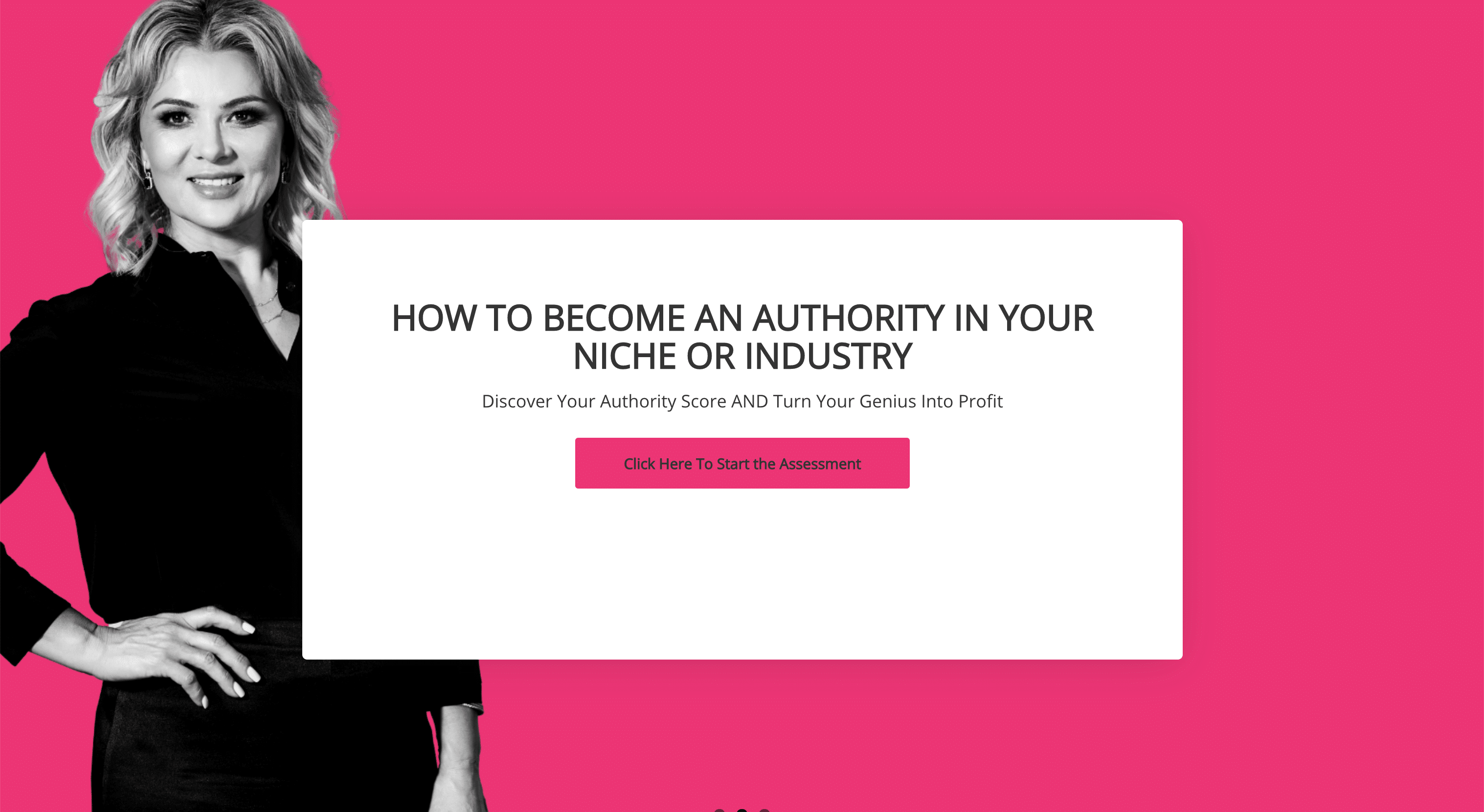 how to become an authority in your nice or industry